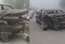 Greater Noida Accident: ग्रेटर नोएडा में कोहरे के बीच भीषण सड़क हादसा एक्सप्रेसवे पर लंबा जाम पुलिस और क्रेन की मदद से राहत